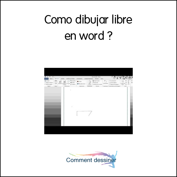 Como dibujar libre en word